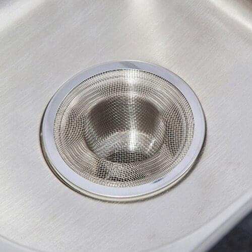 Silicone Outer Ring Sink Filter Screen Strainer Drain Sink Filter Sink Stopper Bathtub High Quality Hair Colander Strainer