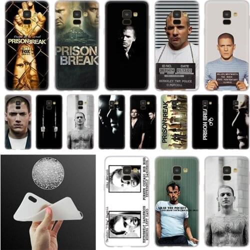 Prison break Phone Case For Samsung Galaxy A10 A20 A30 A40 A50 A60 A70 A6 A8 Plus A7 A9 2018 A3 A5 2017 Soft Cover Coque