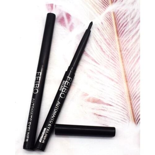 1pcs Black Automatic Liquid Eyeliner Pen Waterproof And Sweatproof Not Easy To Smudge Long-lasting Non-marking Eye Liner TSLM1