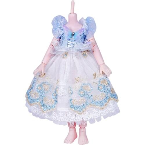 DBS 1/6 Angel bjd outfits toy clothes doll anime dress girls gift