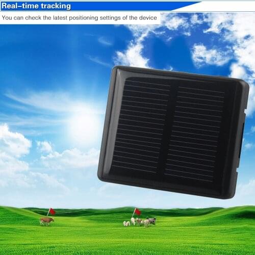 RF-V26 solar GPS tracker for sheep cow animal Multi-function Tracking Device WIFI location and WIFI anti-lost alarm Waterproof