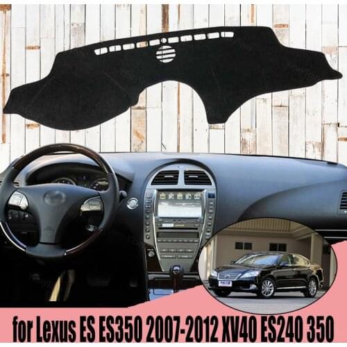 For Lexus ES ES350 2007-2012 XV40 ES240 350 Dashmats Car-styling Accessories Dashboard Cover Pad Carpet Sunshade