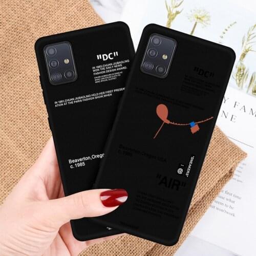 Hot Off Sports shoes brand Soft phone Case For Samsung A10 A30 A40 A50 A70 M10 M20 A5 A7 A9 2016 2017 2018 Silicone Coque Case