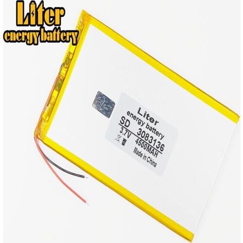 3083136 3.7V 4500MAH 3083138 3084134 tablet battery li-ion rechargeable battery for medical device or POS