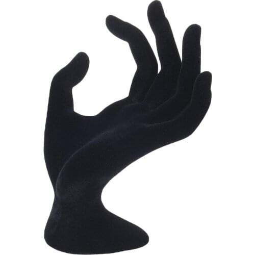 Mannequin Hand Display Jewelry Bracelet Ring Stand Black 110 x 170mm Stylish