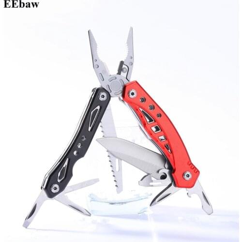Multifunctional Plier Multi Tools Stainless Steel Plier Outdoor Camping Survival Finishing Tool Military Folding Knife
