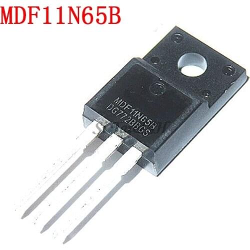 5PCS MDF11N65B TO220F MDF11N65 11N65B 11N65 TO-220F new and original IC Chipset