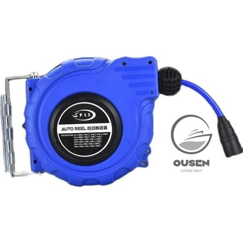 10/15/20M Pneumatic Pats Drum Automatic Retractable Pipe Winder PU Clip Pneumatic Tool Pneumatic Recovery Machine Air Compressor