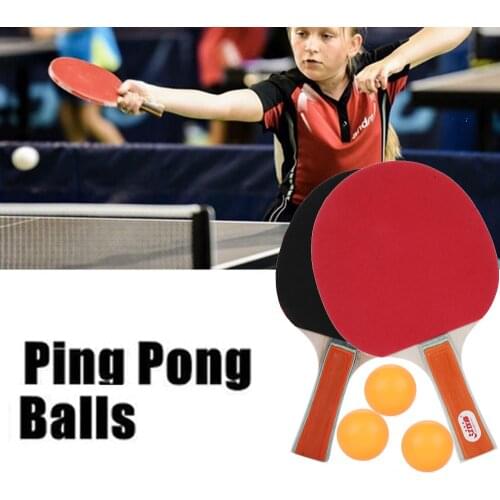Wood Colour Ping-Pong Racket Ping Pong Bat Table Tennis Bat Durable Paddler Game Playground Portable Practical Sports Pingpong