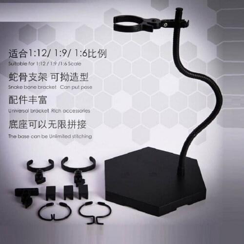 Adjustable Metal toy Garage Kit Stand Holder Bracket Support Accessories Kids Girls Toy Gift