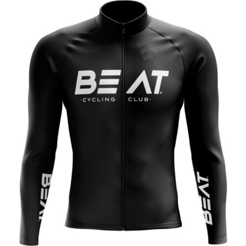 SPRING SUMMER 2020 BEAT CYCLING CLUB TEAM BLACK ONLY LONG SLEEVE CYCLING JERSEY CYCLING WEAR ROPA CICLISMO SIZE XS-4XL