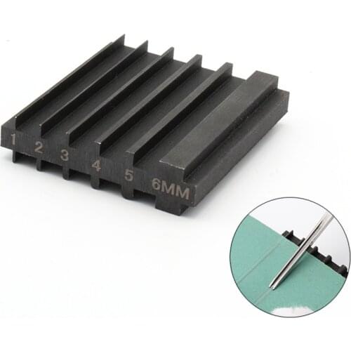 Steel Double side Repair tool for Sharpening Knife Wide Shovel Cutting Leather Thinner Edge Skiving Tool Leathercraft Accesories