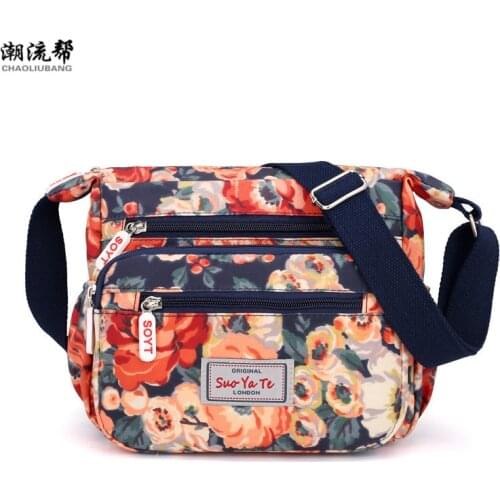 2018 Woman Nylon Bag Crossbody Waterproof Beach Women Famous Brands Messenger Bags Handbags For Bolsa Feminina Bolsos Mujer Sac