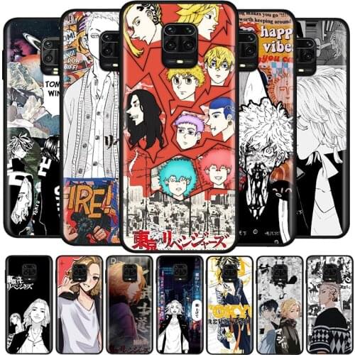 Tokyo Avengers For Xiaomi Redmi Note10 10S 9T 9S 9 8T 8 7 6 5A 5 4 4X Prime Pro Max Soft Silicone Phone Case