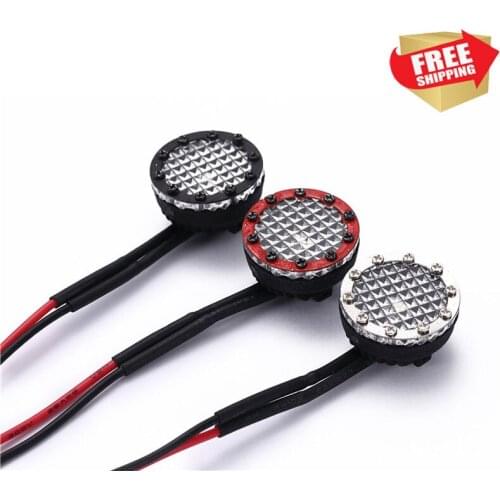 RC Radio control car AXIAL SCX10 III TRX4 TRX6 4pcs round spotlights car dome light option upgrade parts