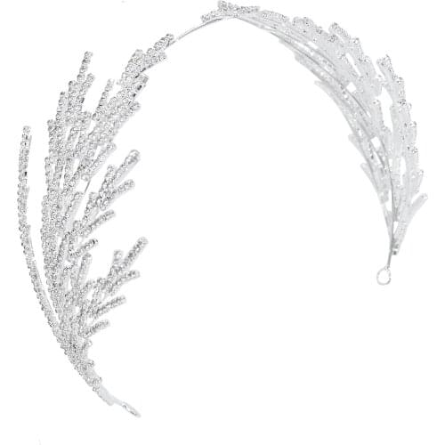 European And American Fashion Diamond-studded Zircon Fairy Headbands European And American Brides Shiny Headdress Hair Accessori