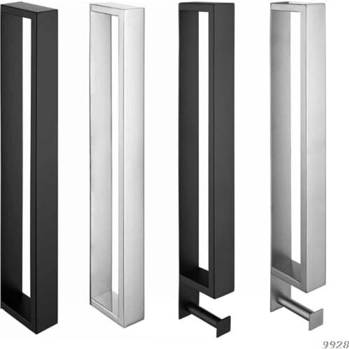 Bathroom Stainless Steel Towel Rack Self-Adhesive Wall Mounted Washcloth Holder 448A