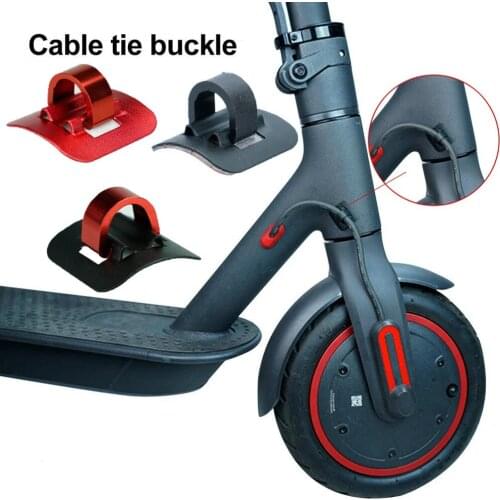 1/3 PCs Pro Scooter Alloy Cable Tie Buckle Organizer for Mijia M365 Electric Scooter Skateboard Accessories