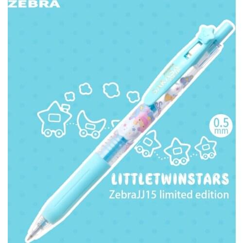 1Pcs/5Pcs Japan Zebra Sanrio Joint Limited JJ15 Gel Pen Gemini Color Milk Color Neutral Gel Pen