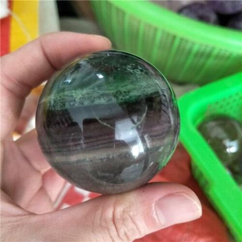 1 piece fluorite sphere colorful fluorite sphere balls