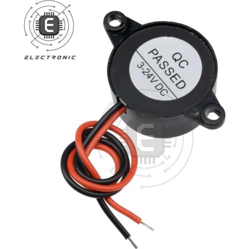 1PCS SFM-20B DC 3-24V Durable Piezo Electronic Buzzer Alarm 95DB Continuous Sound Beeper For Arduino