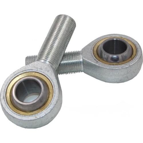 5PCS/10PCS Inner Hole 5 to 18mm male SA5 SA6 SA8 SA10 SA18T/K Right Hand Ball Joint Metric Thread Rod End Joint Bearing For Rod