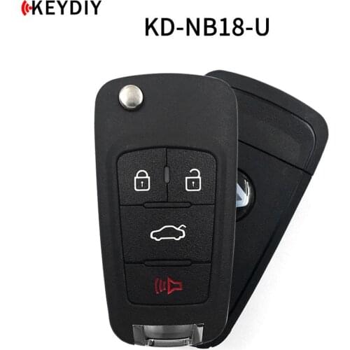 5pcs,KEYDIY Original KD900/KD-X2 Key Programmer NB18 4 Buttons Universal Multi-functional Remote Car Key