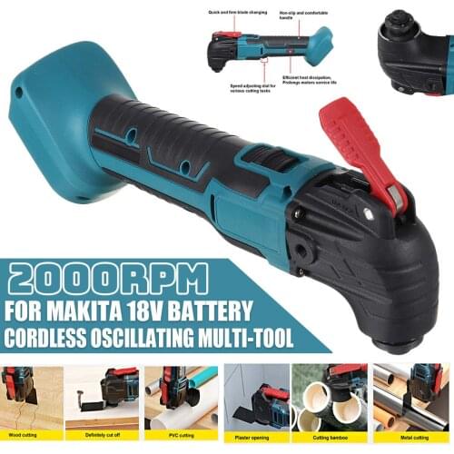 Cordless Electric Trimmer Saw Renovation Power Tool Machine Multi-function Tool Oscillating Tool For Makita 18V Battery