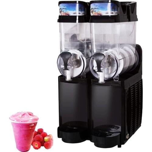 3 Tanks Electric Slushy Granizing Machine Juice Dispenser Cold Drinks Maker Stainless Steel Snow Melting Machine