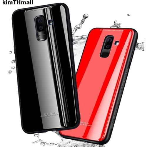 Case For Huawei Mate 20 lite Back Cover For Huawei Mate 20 lite case Luxury 9H Tempered Glass TPU Soft border case kimTHmall