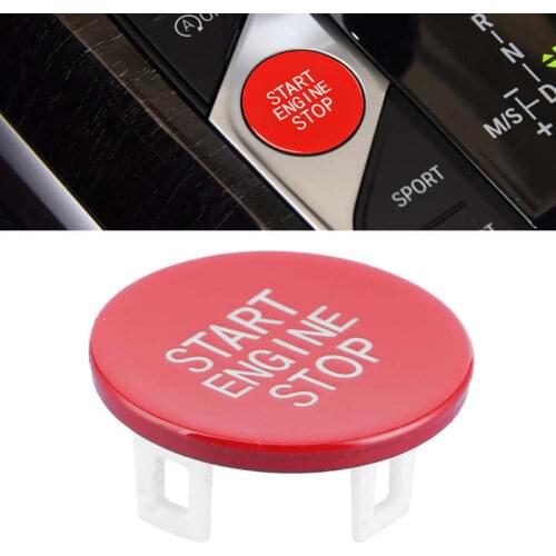 Red Engine Start Stop Button Switch Replacement Fit for 3-Series G20 G05 X5 G06 X6 G07 X7 Start Stop Switch Replacement