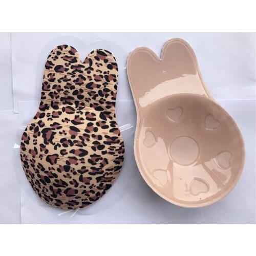 New model lightweight silicone bra rabbit silicone silicone bra