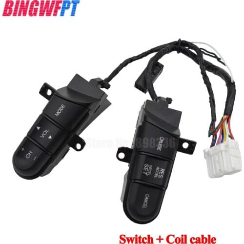 NEW Steering Wheel Audio Control Switch with cable 36770-SNA-A12 36770SNAA12 Cruise Switch For Honda Civic 2006 2007 2008
