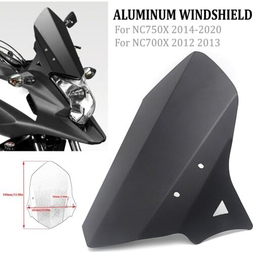 For HONDA NC 700X 2012-2013 NC 750X 2014-2019 2020 NC700X NC750X Motorcycle Windscreen Windshield Front Guide Plate Protector