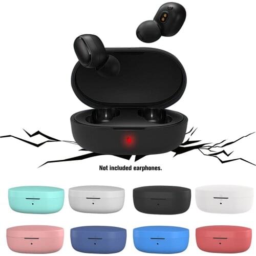 Anti-shock Flexible Silicone Cover Comprehensive Protective Case for Xiaomi Redmi Airdots TWS Bluetooth Earphone Accessories