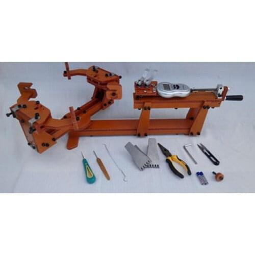 Winch Type Personal DIY Badminton Racket Stringing Machine Pulling Threading Machine Wire Stretcher Over 60LB