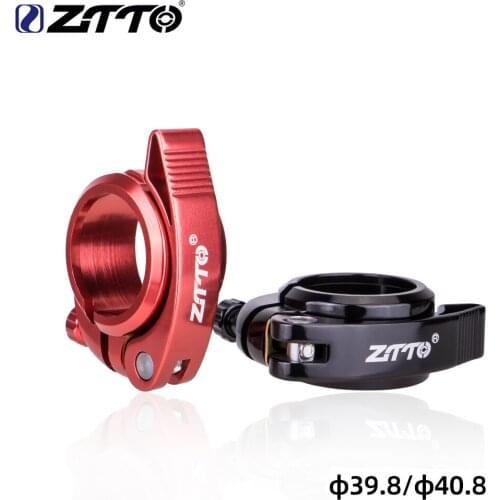 ZTTO MTB Road folding Bike Aluminum Alloy Ultralight Quick Release Mountain Bicycle Seat Post Seatpost Clamp 39.8mm 40.8mm