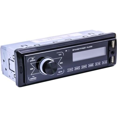 1DIN 12V Car Radios Stereo Radio Mp3 Player Remote Control Digital Bluetooth Audio Music Stereo USB/TF/AUX-IN