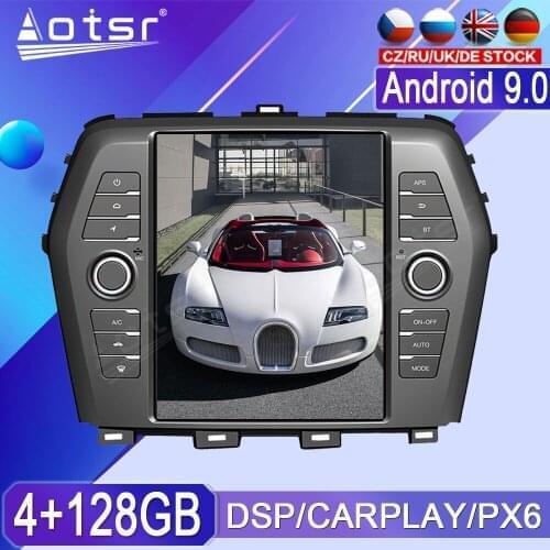 128G For Nissan MAXIMA Android Radio tape recorder 2015-2020 Car Multimedia Player Stereo PX6 head unit Tesla Navi GPS Autoradio
