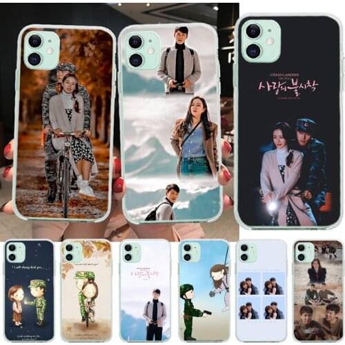 Crash Landing On You Phone Case For Iphone 12 11 Pro Max Mini XS Max 8 7 6 6S Plus X 5S SE 2020 XR Cover