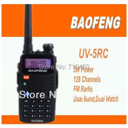 DHL Free shipping+New Baofeng UV-5RC Professional Dual Band Transceiver FM Ham Two Way Radio Transmitter cb Radio Station UV5RC
