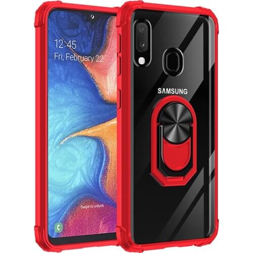Magnetic Case for Samsung Galaxy A20 A20e A20s Silicone Bumper Shockproof Transparent Hard Cover for Samsung Galaxy A 20 20e 20s