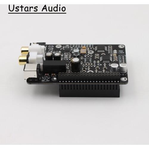 HIFI R38 ES9038 Q2M Digital Broadcasting Network Player Raspberry Pi DAC I2S 384K DSD 128