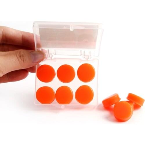 New Waterproof 6Pcs Silicone Soft Water Sports Earplugs Showering Protective Ear Plugs Swimming Earplugs Anti-noise Earmuffs