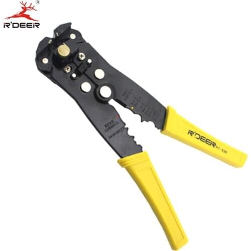 RDEER 8''/200mm Crimping Pliers Automatic Wire Stripper Pliers Multi-function Crimping Tool Multi Tools