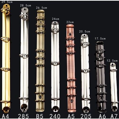 A4b5a5a6a7 Loose-leaf Binding Folder Notebook Paper Loose-leaf Ring Loose-leaf Hole Clip Loose-leaf Metal Binder
