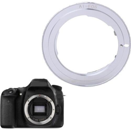 AI-EOS Adapter for Nikon AI AI-S F Lens to Canon EF EOS Camera AF Confirm Ring New