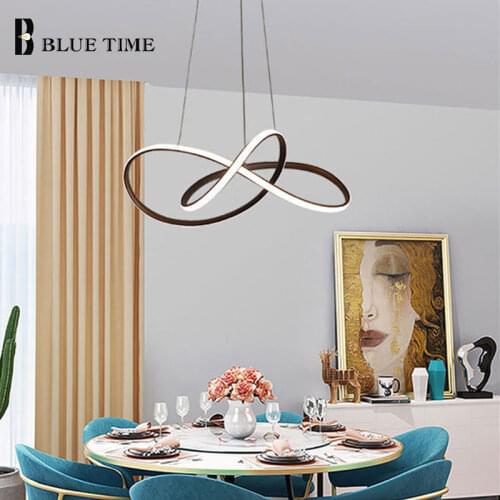 Modern Led Chandelier 110V 220V Ceiling Hanging Chandeliers Lustre for Living room Dining room Kitchen Bedroom Lighting Fixtures