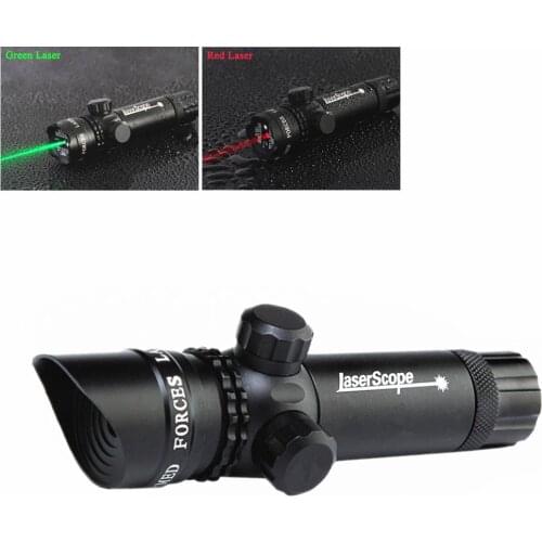 Tactical 5mw Red Green Dot Hunting Laser Sight Rifle Scope Riflescope Pistol Designator 20mm Mount Pressure Switch
