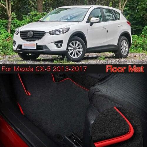 High Quality Soft Nylon Custom Made Non Slip Heavy Duty Floor Carpet Mat Rugs For Mazda CX-5 2013-2017